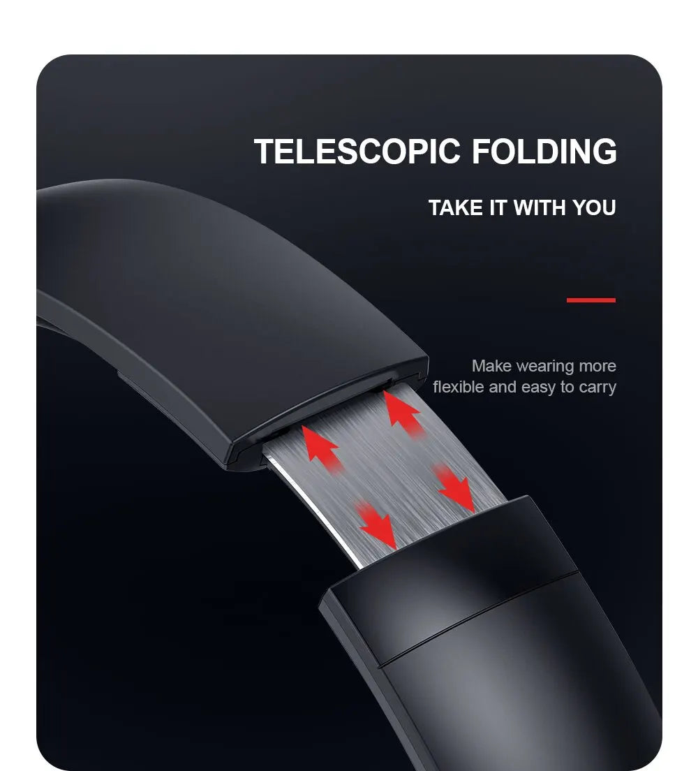 Wireless Foldable Bluetooth Headphones