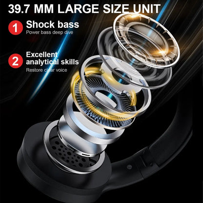 Wireless Foldable Bluetooth Headphones