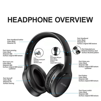 Wireless Foldable Bluetooth Headphones